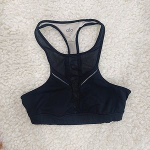 Alo Yoga Black Sports Bra